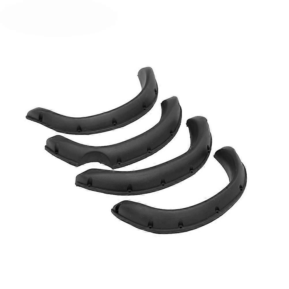 Wheel Eyebrow Protector Rubber Flares Reduces Spray For Model Building Enthusiasts 4Pcs