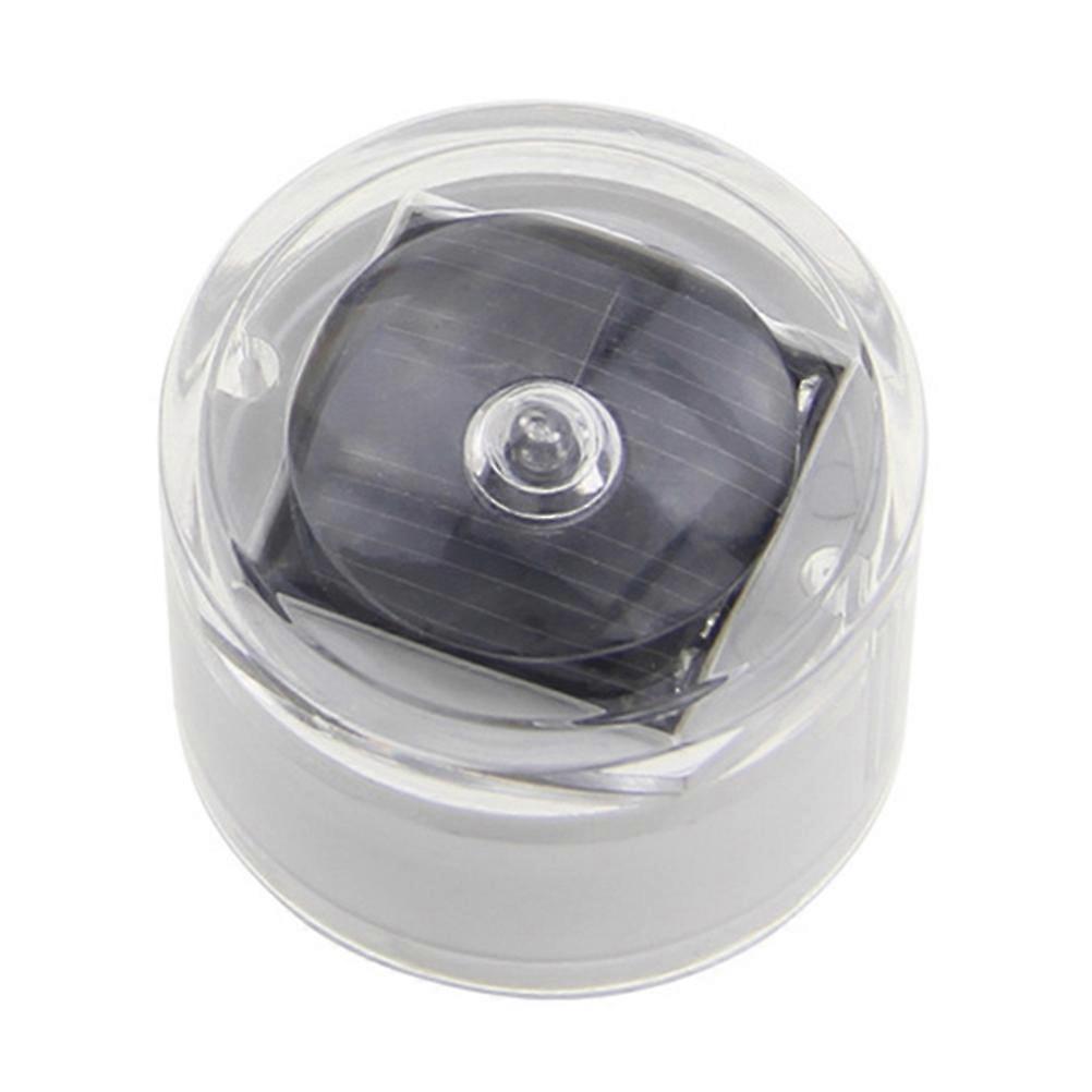 Ground Landscape Lighting Solar Powered Buried Light for Garden All Weather Conditions Red 1Set