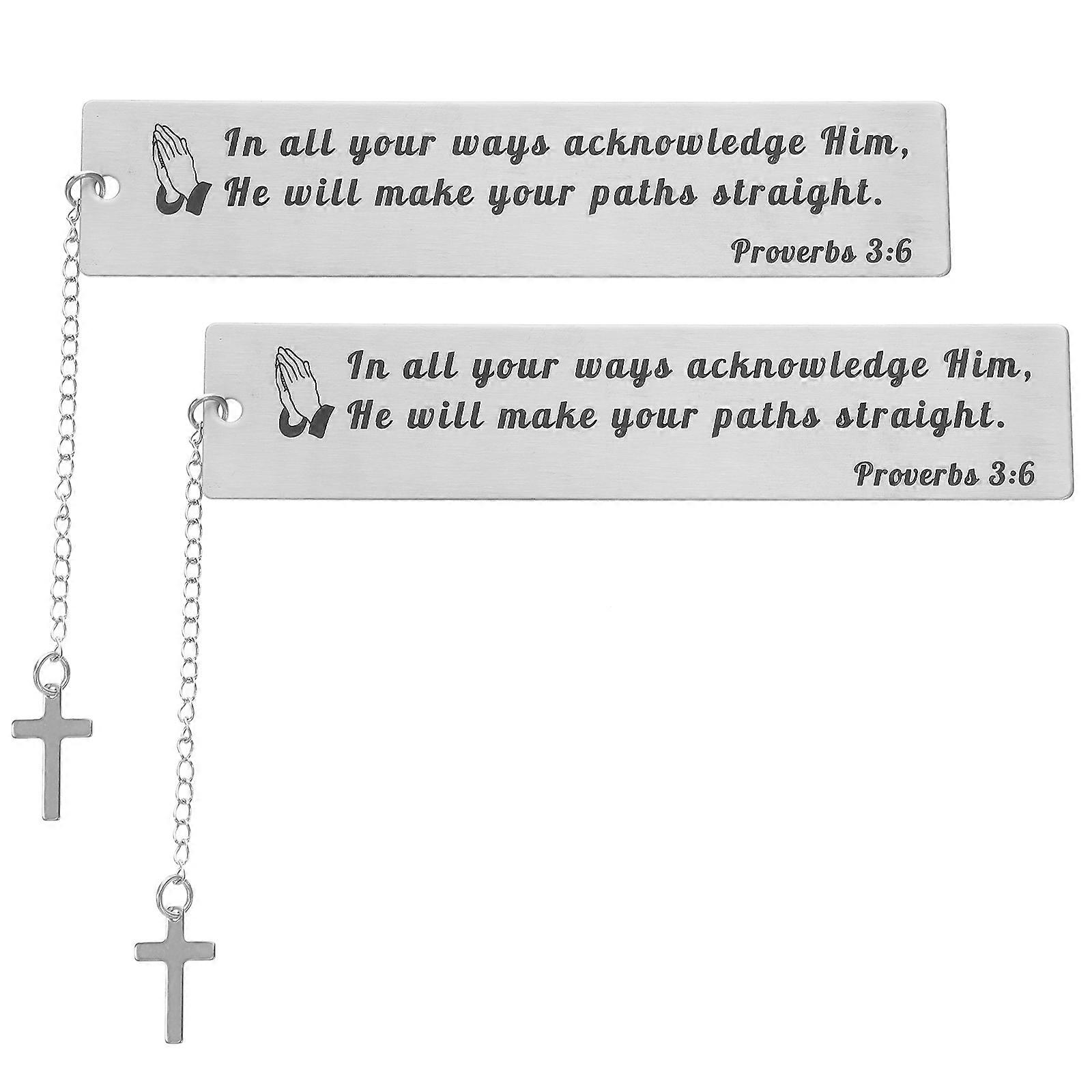 Reading List Bookmark Creative Design Page Marking Reading Assistance 19x25cm White 2Pcs