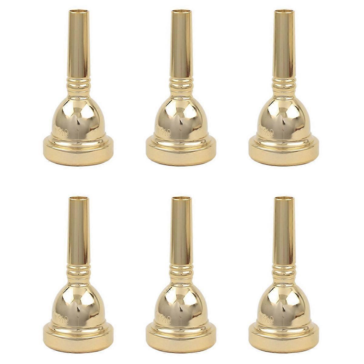 Munstycke för alttrombon i koppar, 6.5AL, guld