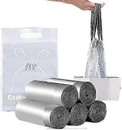 20L Drawstring Trash Bags - Odorless Garbage Bag