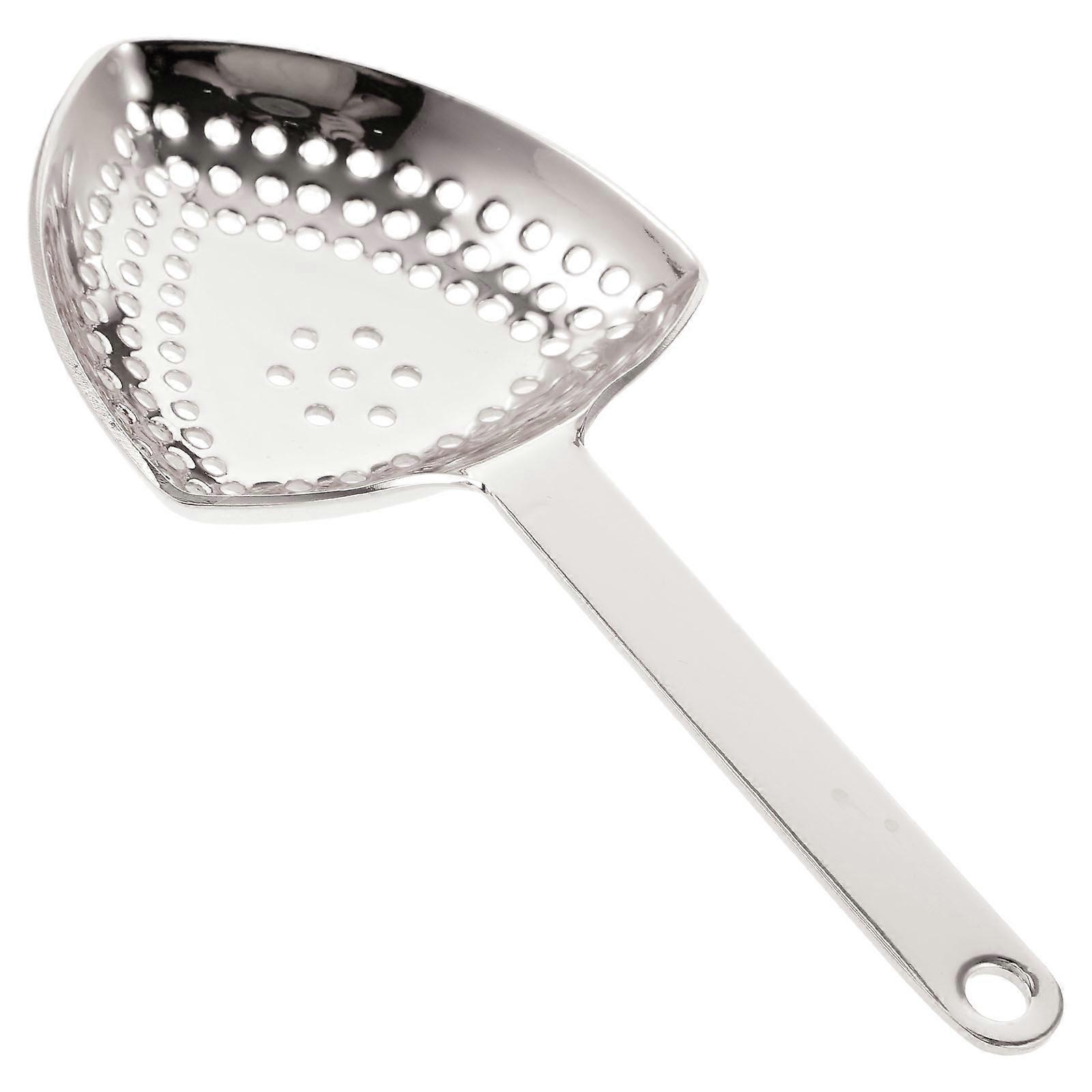 Strainer Stainless Steel Cocktail Strainer Hotel Home Use Triangular Ice Separation 1Set