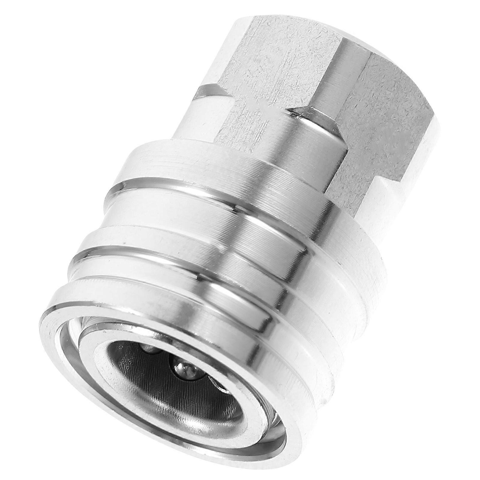 Garden Hose Adapter Water Connector Garden Cleaning Secure Connection Silver 3.20X2.40X1.20CM 1Pcs