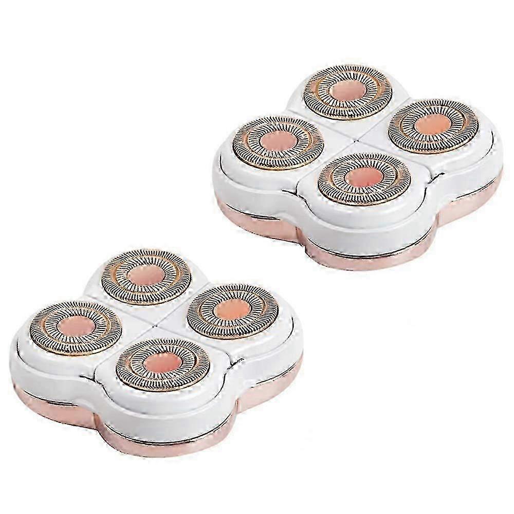 Replacement Heads for Electric Razors, 2pcs Compatible with Flawless Legs