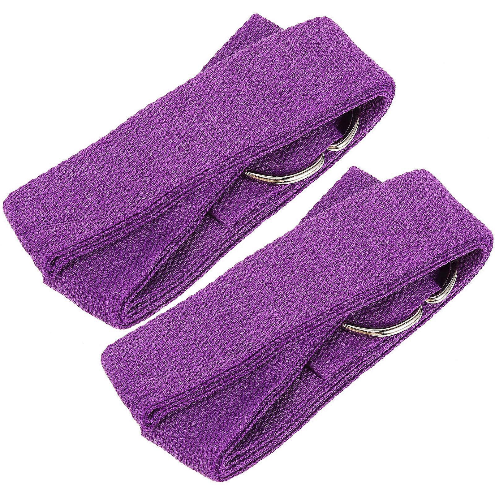 Extendable Yoga Strap Stretching Bands for Flexibility, Deep Stretching, Hip & Weight Training, Durable Reusable Exercise Bands for Yoga Practice