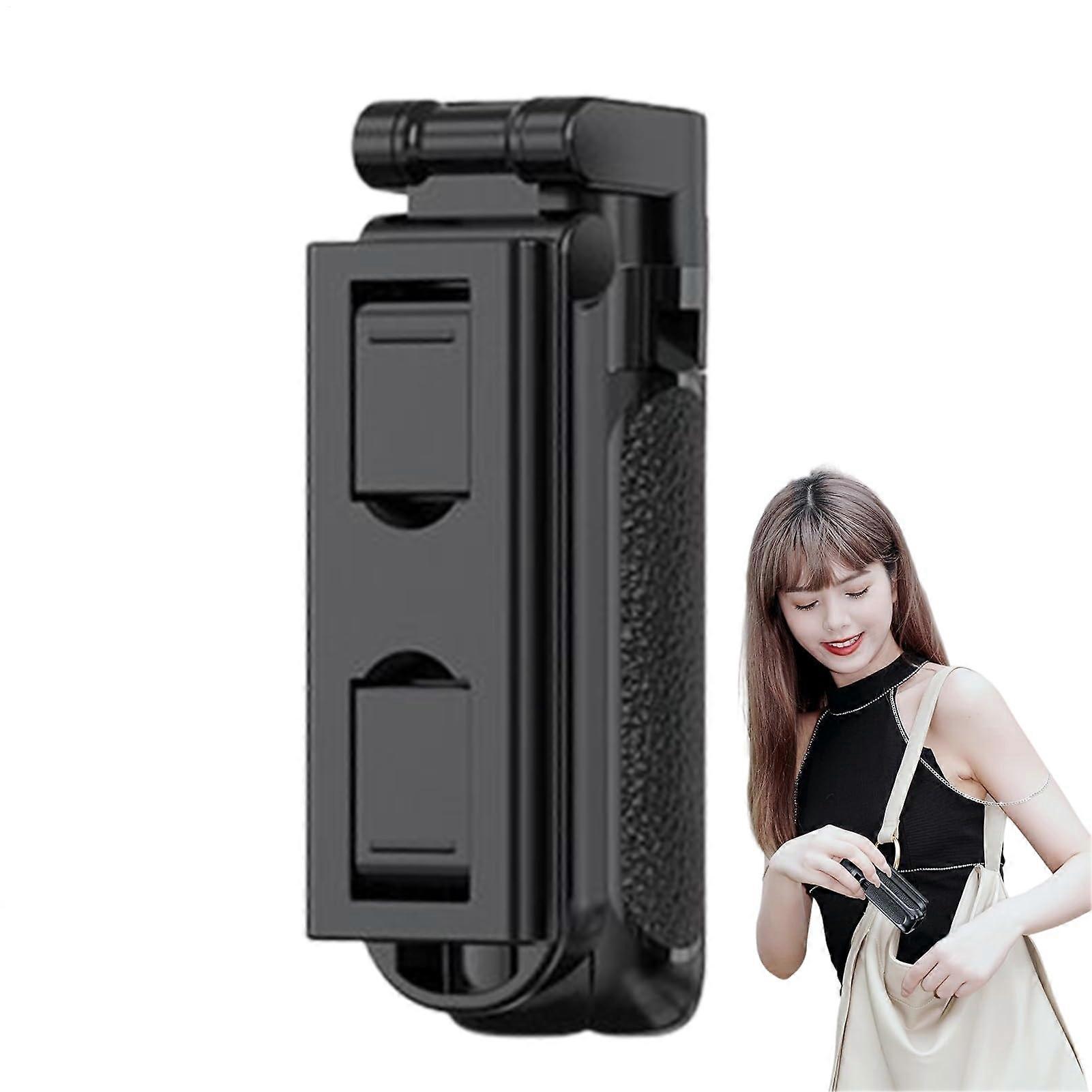 Smartphone Tripod Holder, Portable Smartphone Stand With 360Degree Swivel, Lightweight Adjustable Camera Tripod for Vlogs, Livestreams, and Photos.