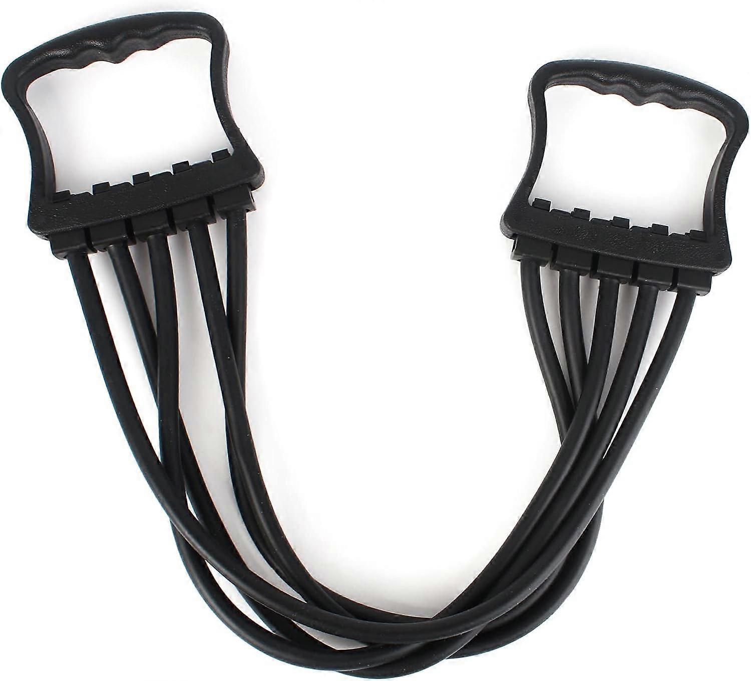TTMA Extracteur d’expansion de poitrine, extenseur de poitrine à 5 tubes, étirement musculaire, exercice, extenseur de bras, extenseur de poitrine.