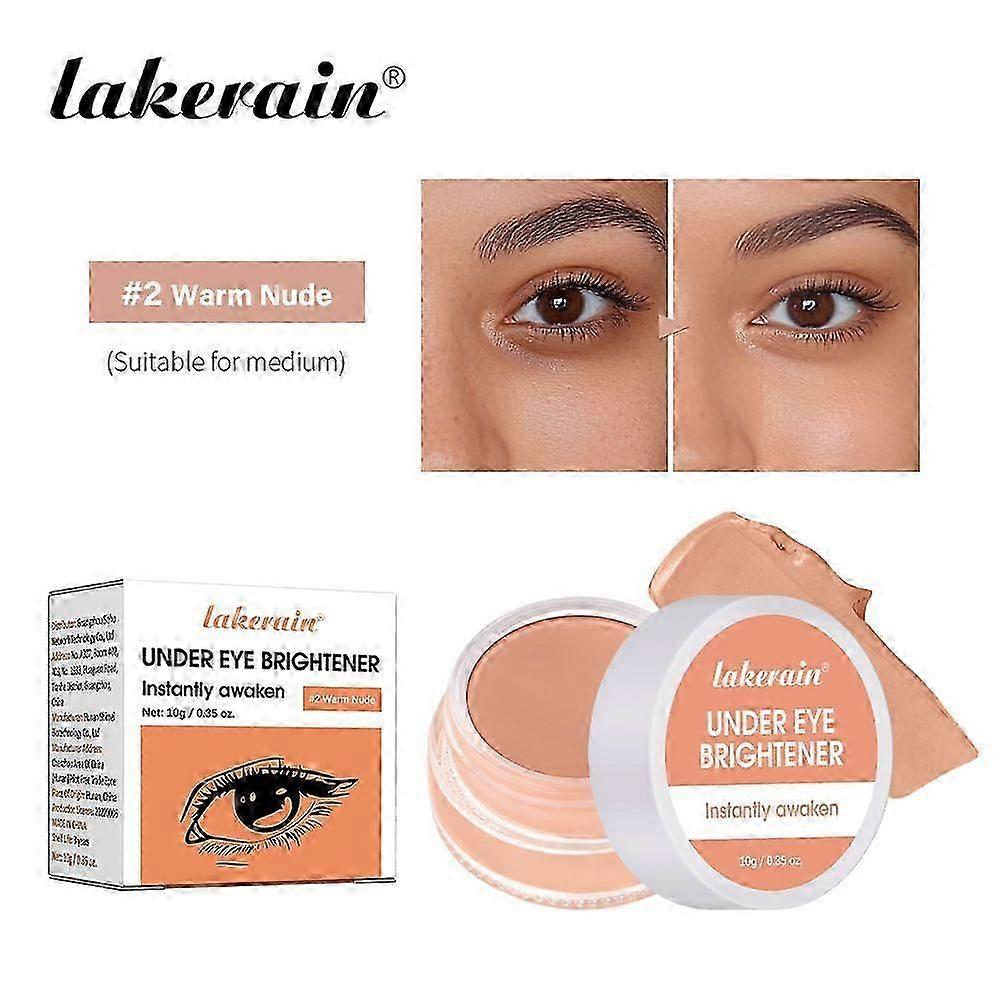 Under Eye Corrector Brightener Concealers για γυναίκες Μαύροι κύκλοι, Under Eye Cream Pot Concealer Full Coverage Color Corrector Makeup, Nourishing Water