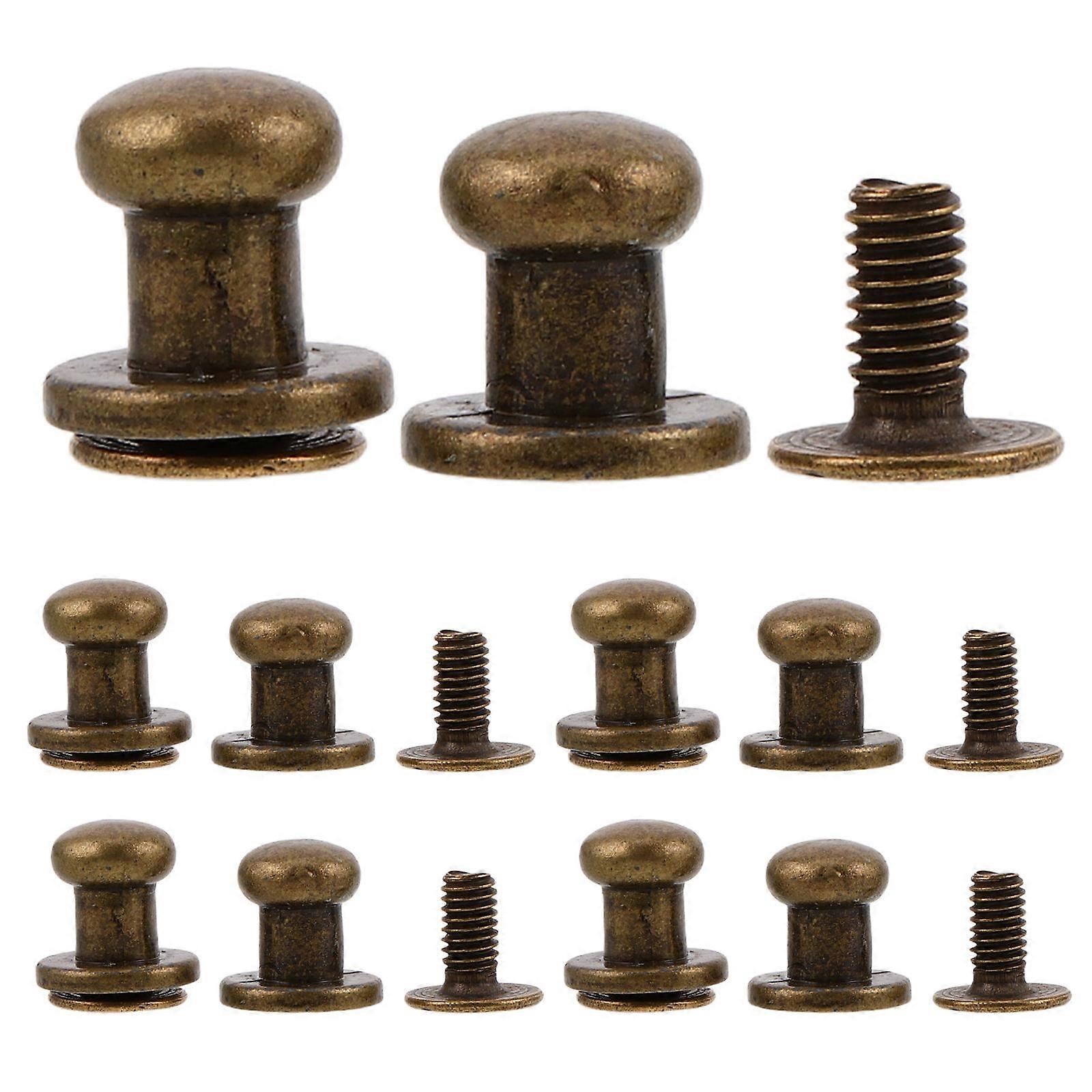 Retro Furniture Handles Dark Brown Wardrobe Accessories Installation 0.80X0.80X0.60cm 30Pcs