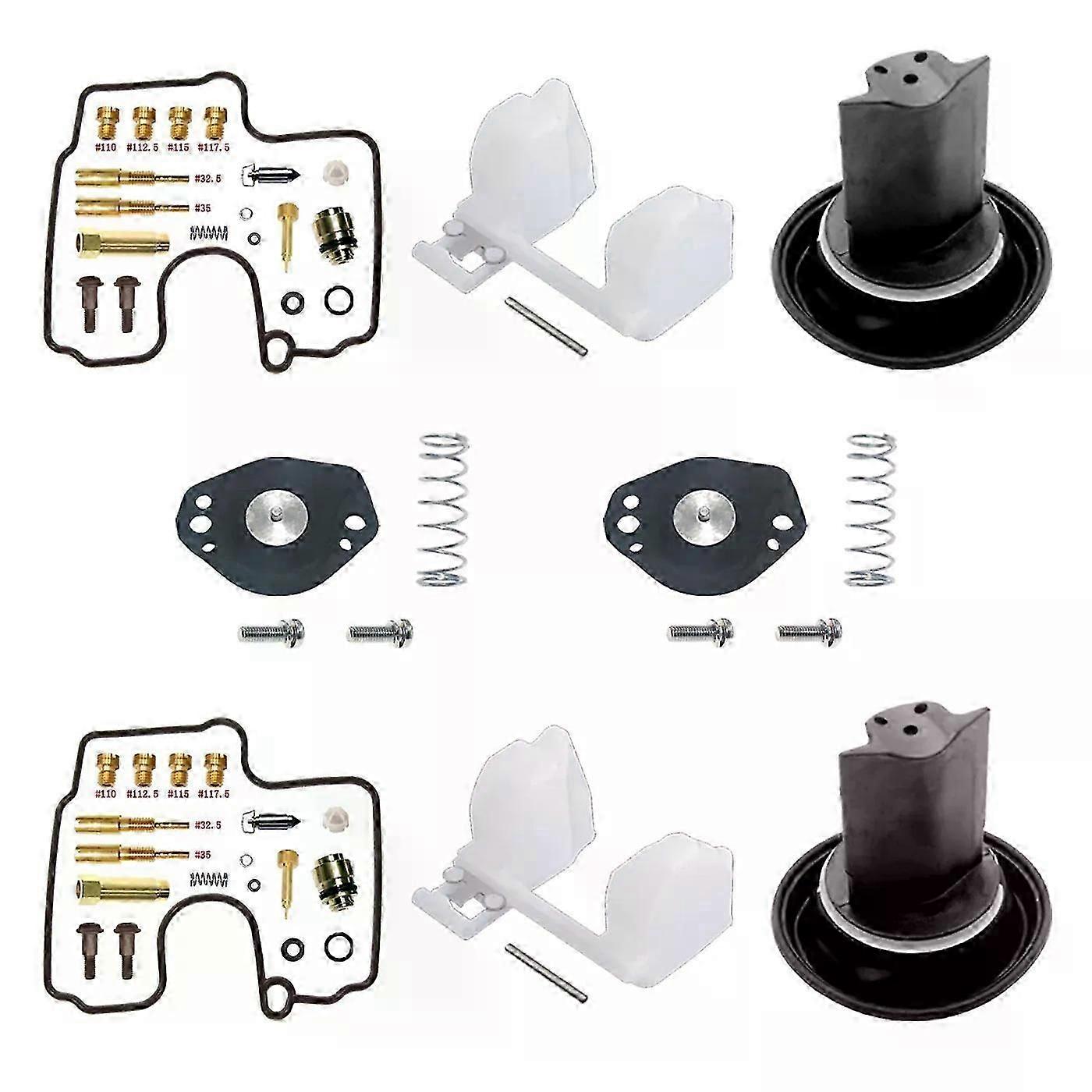 Applicable Intruder 1500 Vl1500 1998-2004 Carburetor Rebuild Kit Float Piston Valve Diaphragm Aircut Off Valve Parts