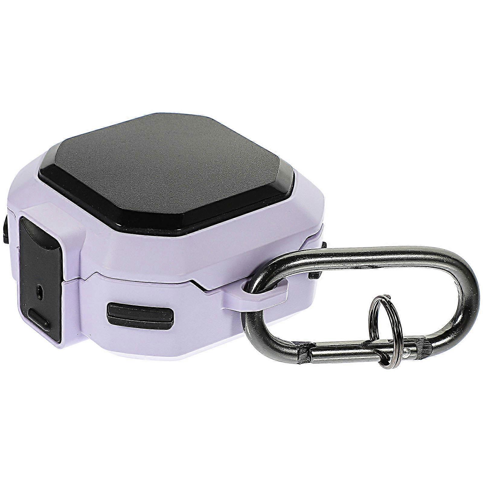 Earbud Holder Case For Galaxy Buds2 Daily Use Black Tpu Protection 6X6X3CM 1Set