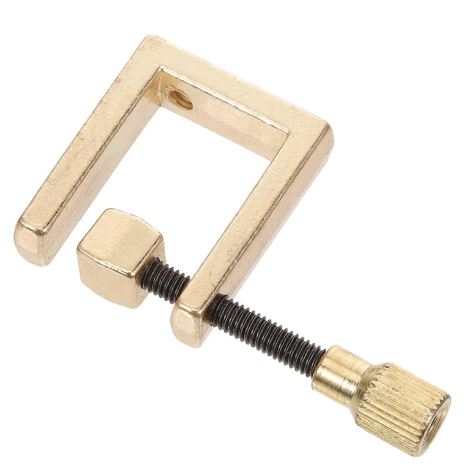 Musical Instrument Repair Tool Violin Fixing Clip For Luthier Workshops Metal Rectangular 1Pack