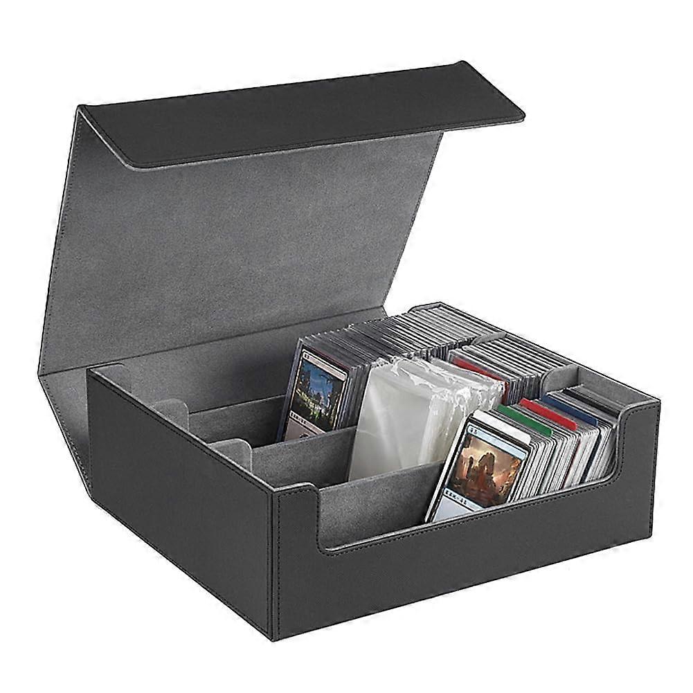Trading Card Storage Box for 1800 Cards, Magnetic Deck Box