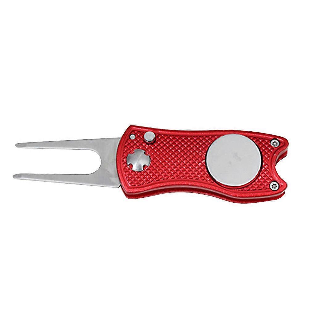Golf Divot Repair Tool with Ball Marker for Golf Use