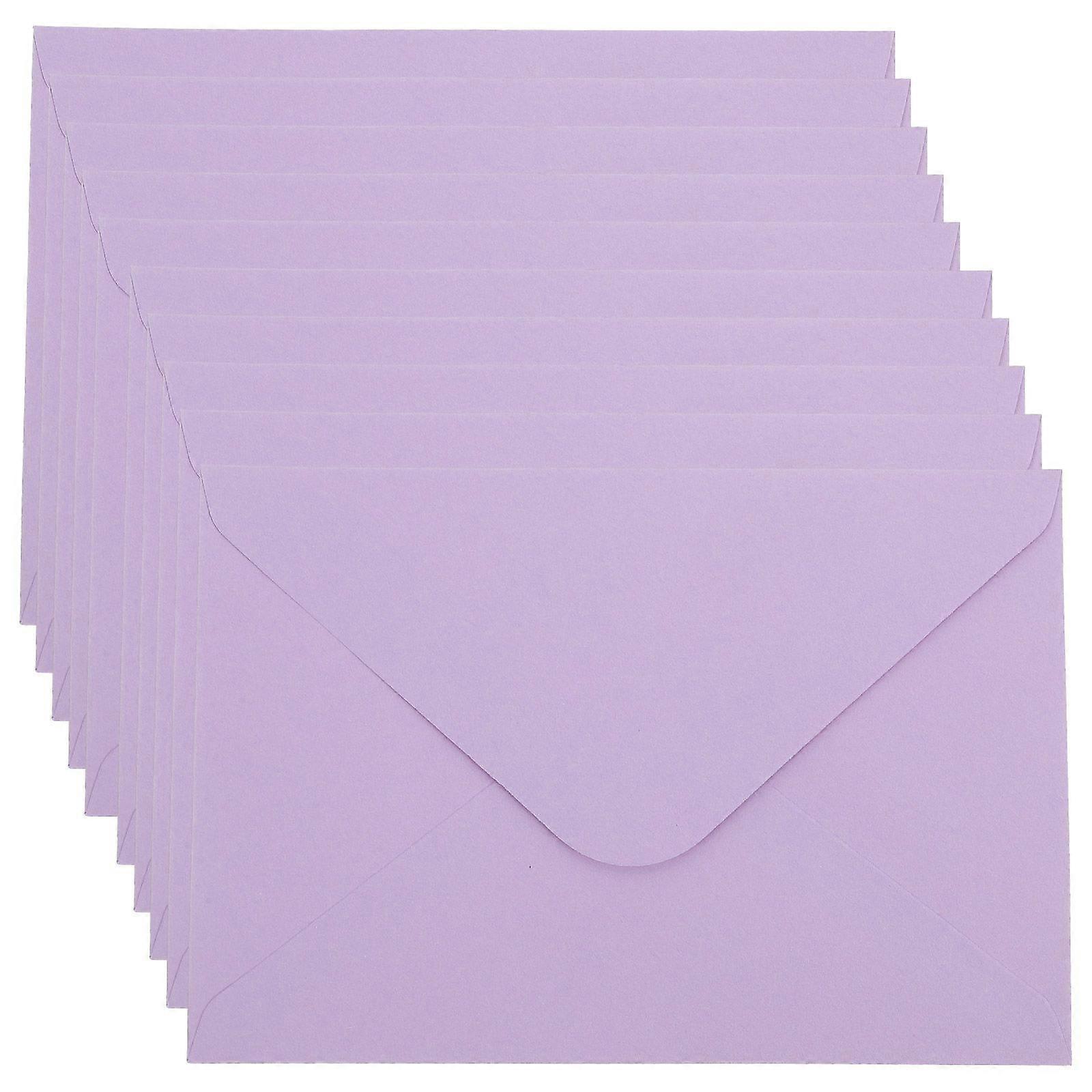 50Pcs Wedding Letter Envelopes Party Blank Envelopes Portable Envelopes for Invitation