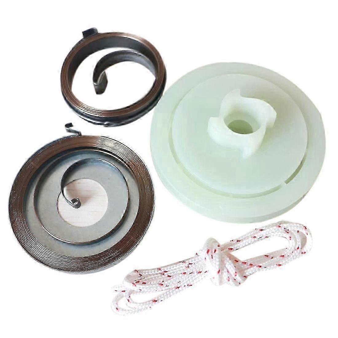 Easy Spring Pulley Rope Repair Kit for 52Cc 58Cc Chainsaws
