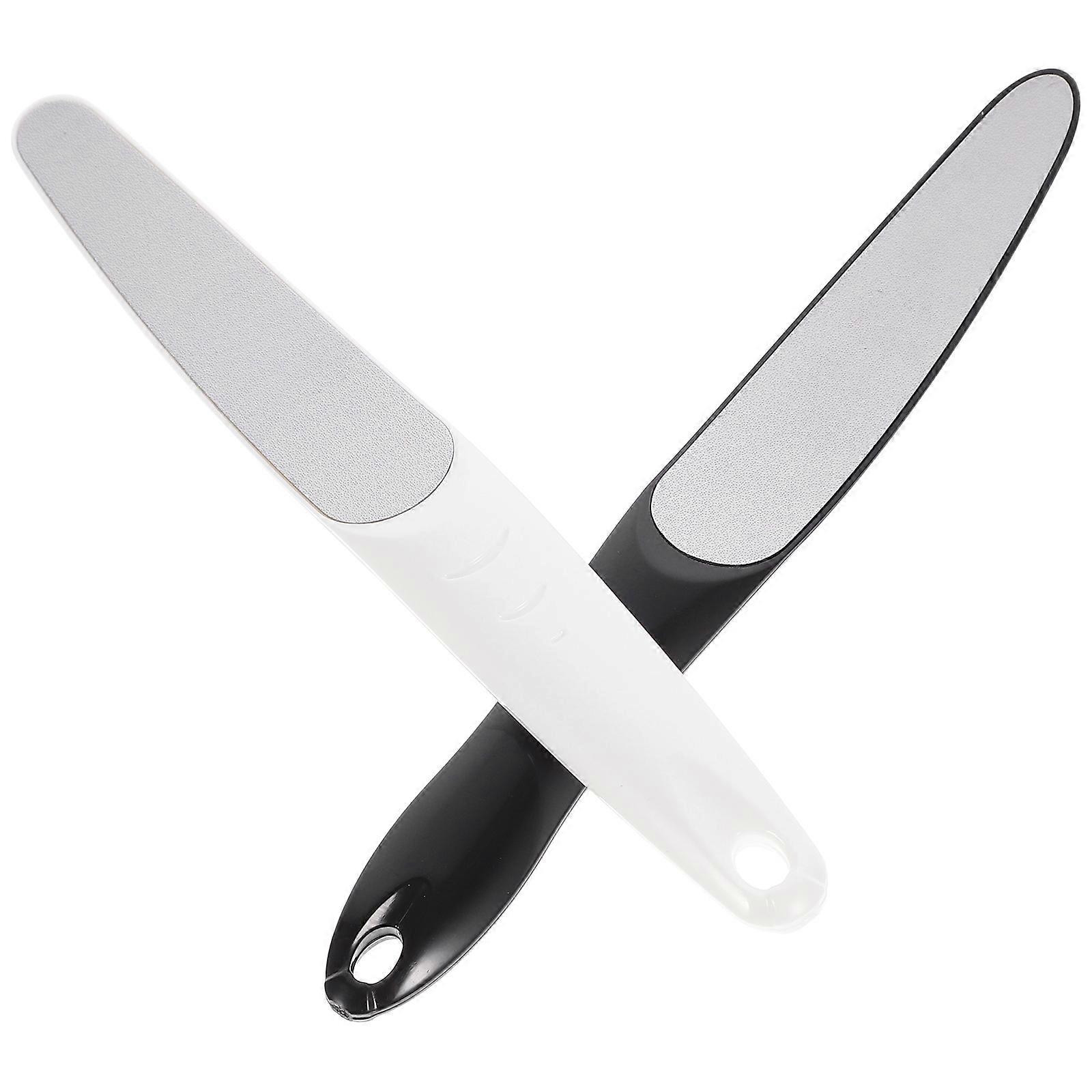Manicure Tools Stainless Steel Nail File Pack 4Pcs Assorted Color For Beginners Moderate Size Easy To Store Salon Use
