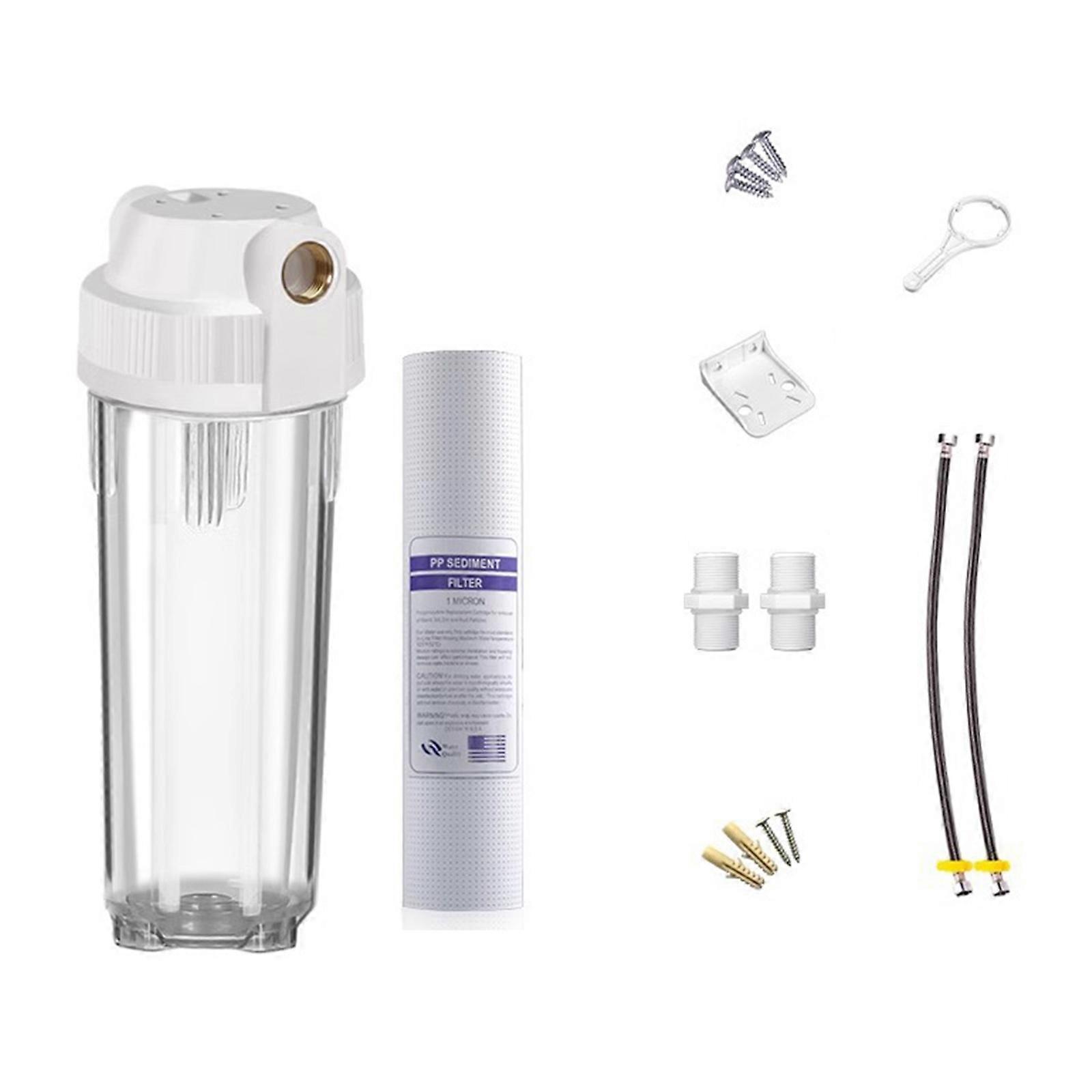10inch Water Depurator Filter Pitcher Bottle Detonation Proof Plastic Bottle Filter Filtration Cartridge Water Filter Multicolor
