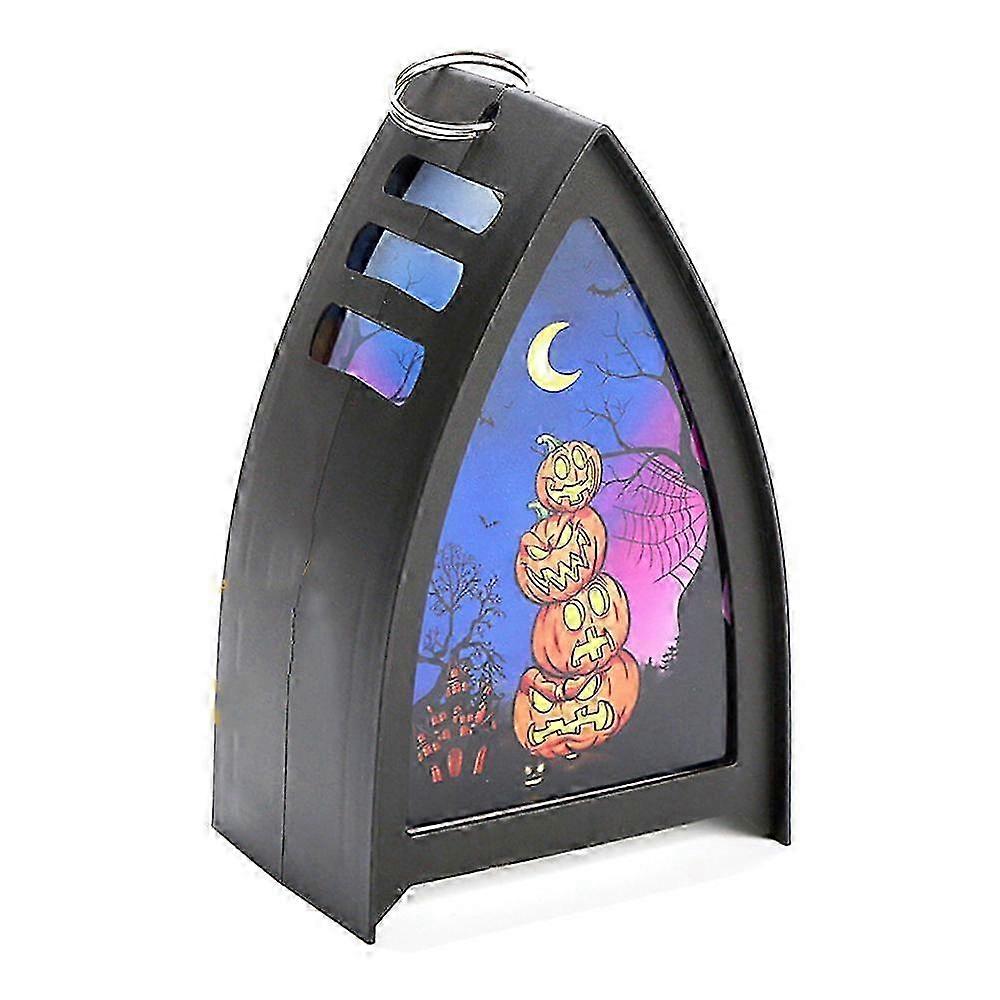 ハロウィーンナイトライト、ハロウィーンパーティー用のカボチャスケルトン魔女テーブルデコレーション