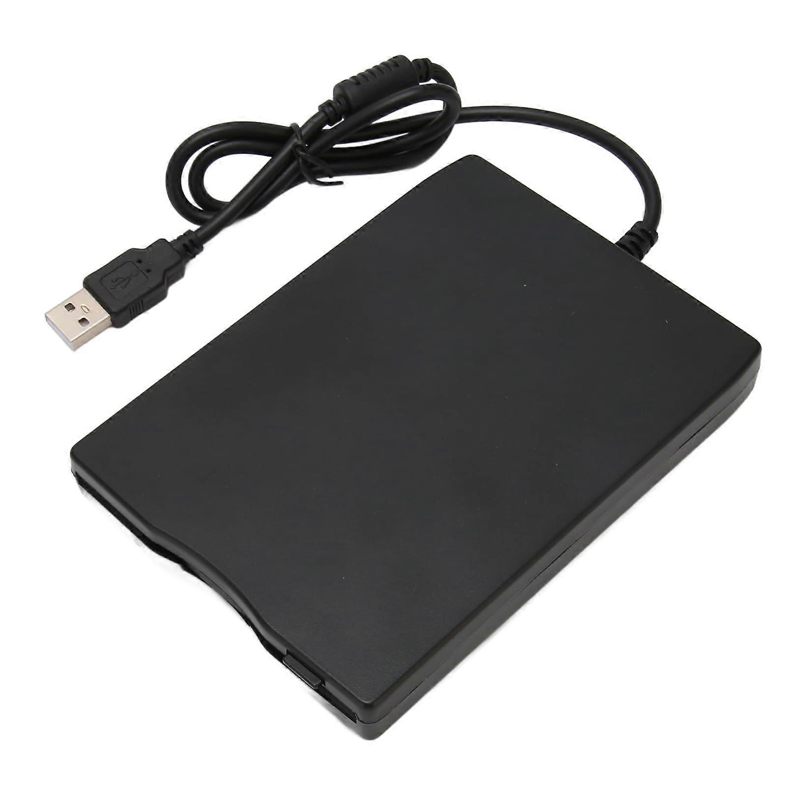 Floppy Reader, USB Floppy Drive External Floppy Reader Portable Floppy Drive USB for PC Laptop Notebook Computer