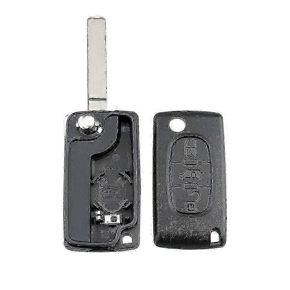 Passt für Peugeot Partner Citroen Berlingo oder Dispatch 3 Tasten Schlüssel Fob Remote Case Key Case Key Protector
