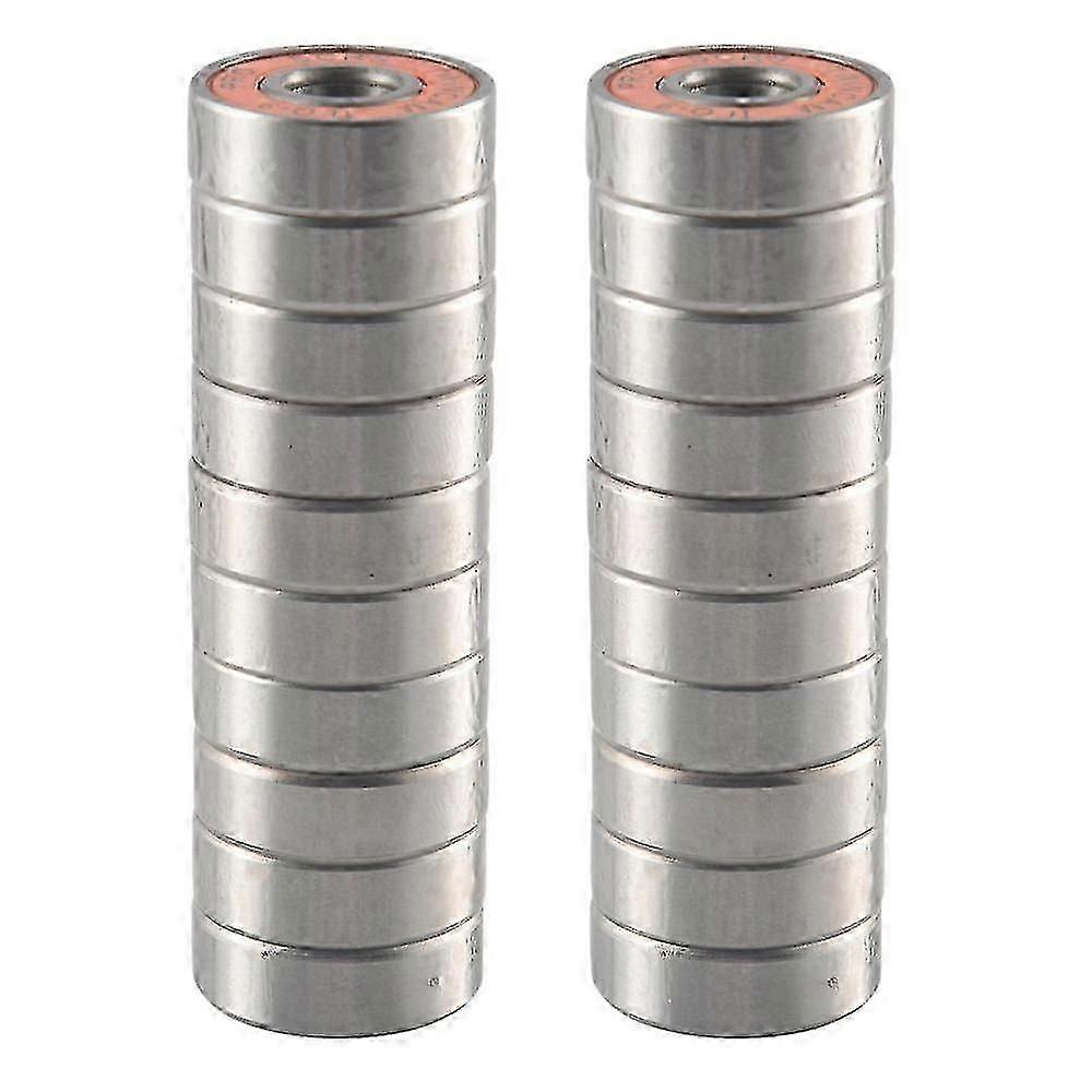 ρουλεμάν υψηλής ταχύτητας 20pcs 608 2RS ILQ-9 για Skateboards, ενσωματωμένα πατίνια, σκούτερ