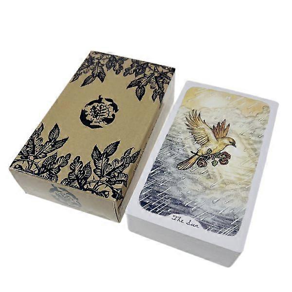 Oak, Ash and Thorn Oracle Tarot Card Cartoon Oracle Tarot Card Divination Cards