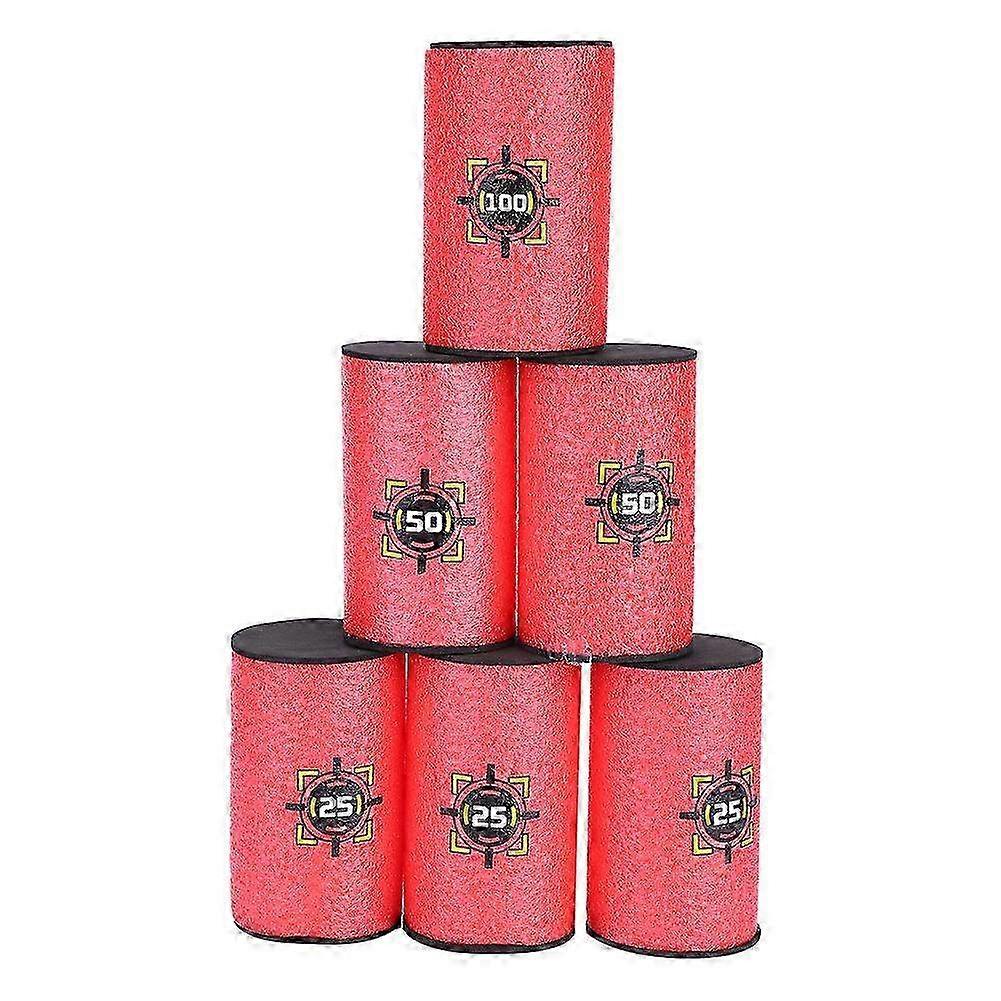 Soft Stackable Anti-Slip Shockproof Foam Targets for Toy Guns and Airsoft Accessories