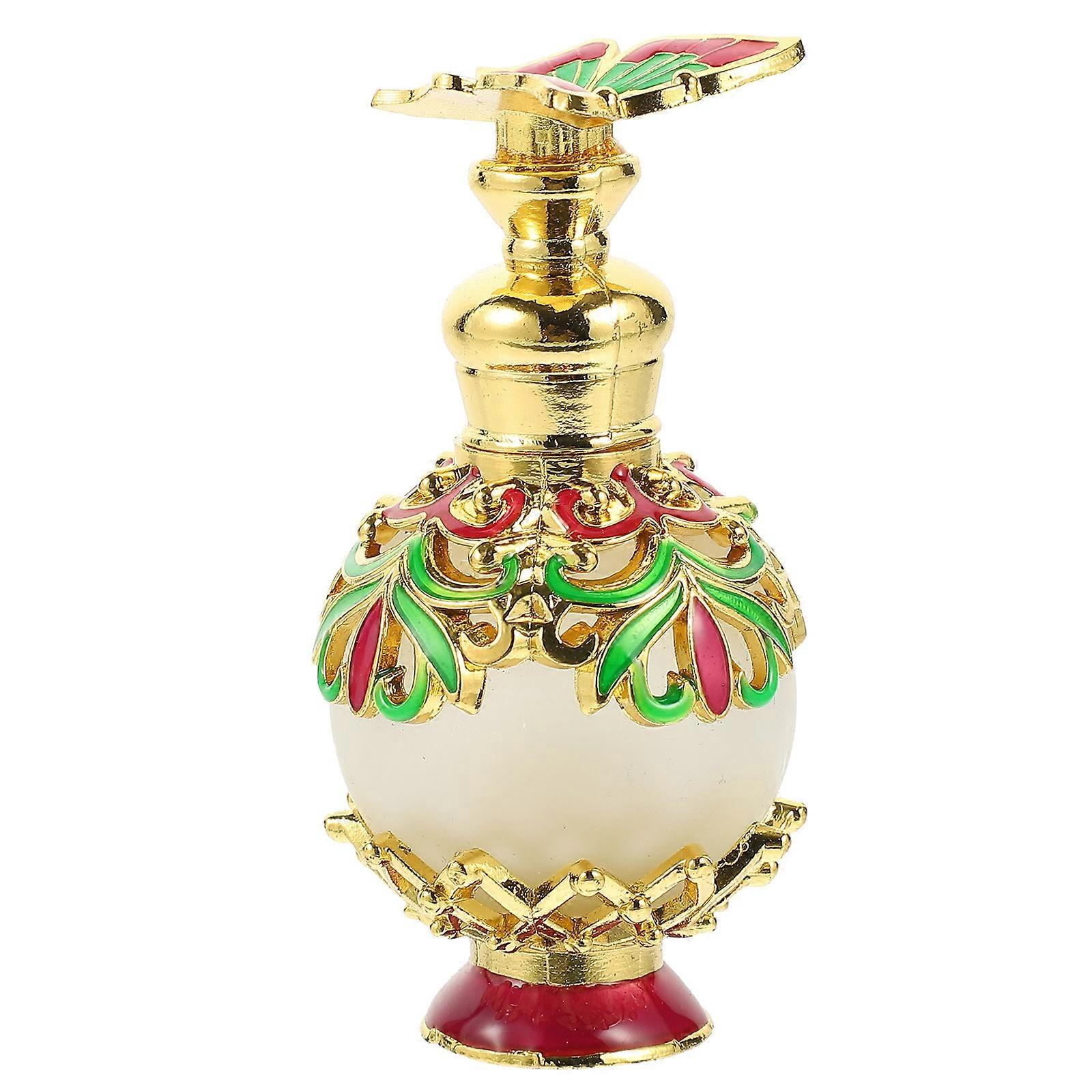 Portable Refillable Perfume Bottle Elegant Essential Oil Container for Travel & Home Use, Stylish Design for Women