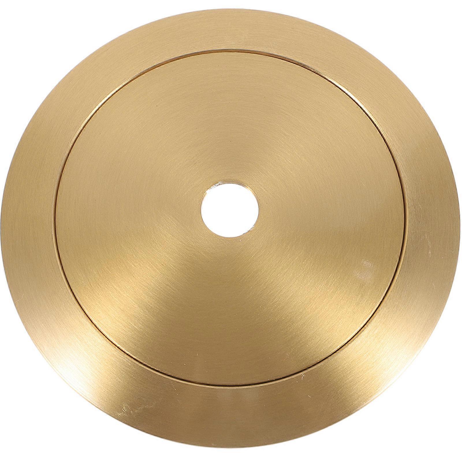 Brass Lamp Shade Retainer Ring Socket Collar for Light Fixtures Easy Installation Versatile Design Home Lighting Decor