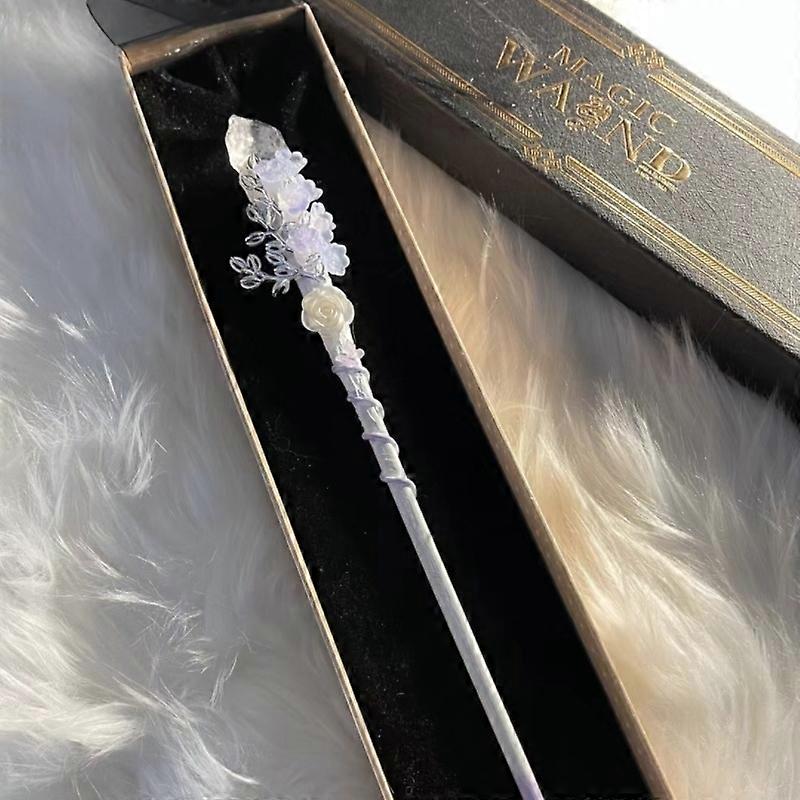 Magic Wand Purple Cosplay Wand Photo Prop Gift - Single wand irrespect box