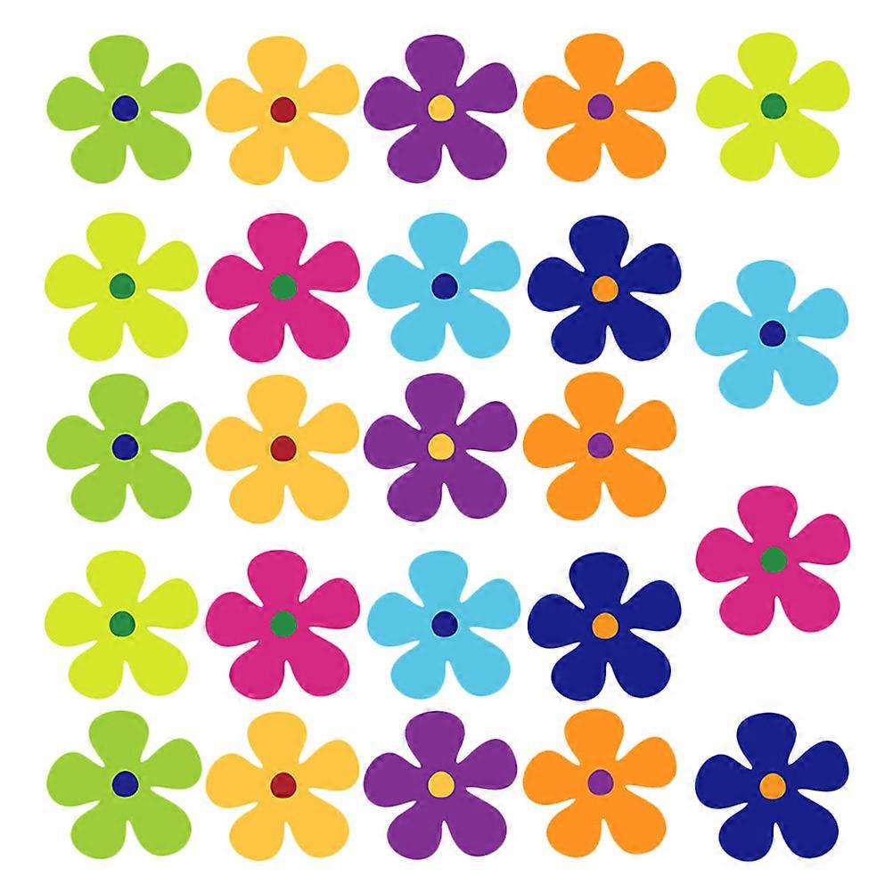 24Pcs Car Magnets Magnetic Flower Stickers Fridge Magnets for Door Decor