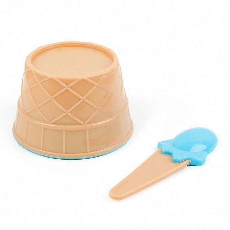 Tigela de sorvete azul