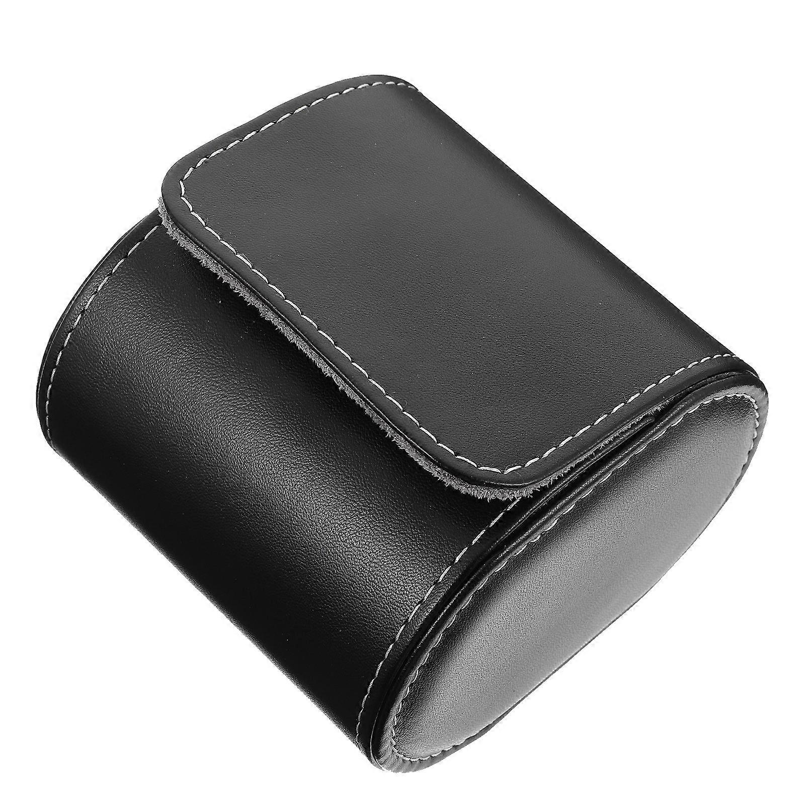 Portable Watch Storage Case Rectangular Shape Concise Style Mechanical Watch Enthusiasts 9.5X9CM 1Pack