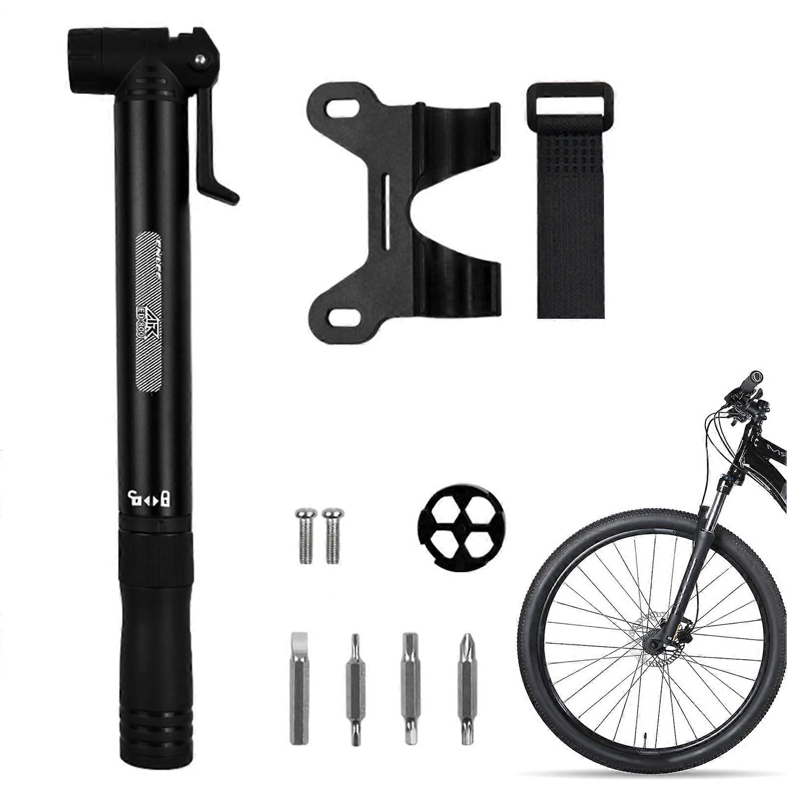 Neum Bicycle Pump, Multifunctional with 8 Keys, Suitable for Travel