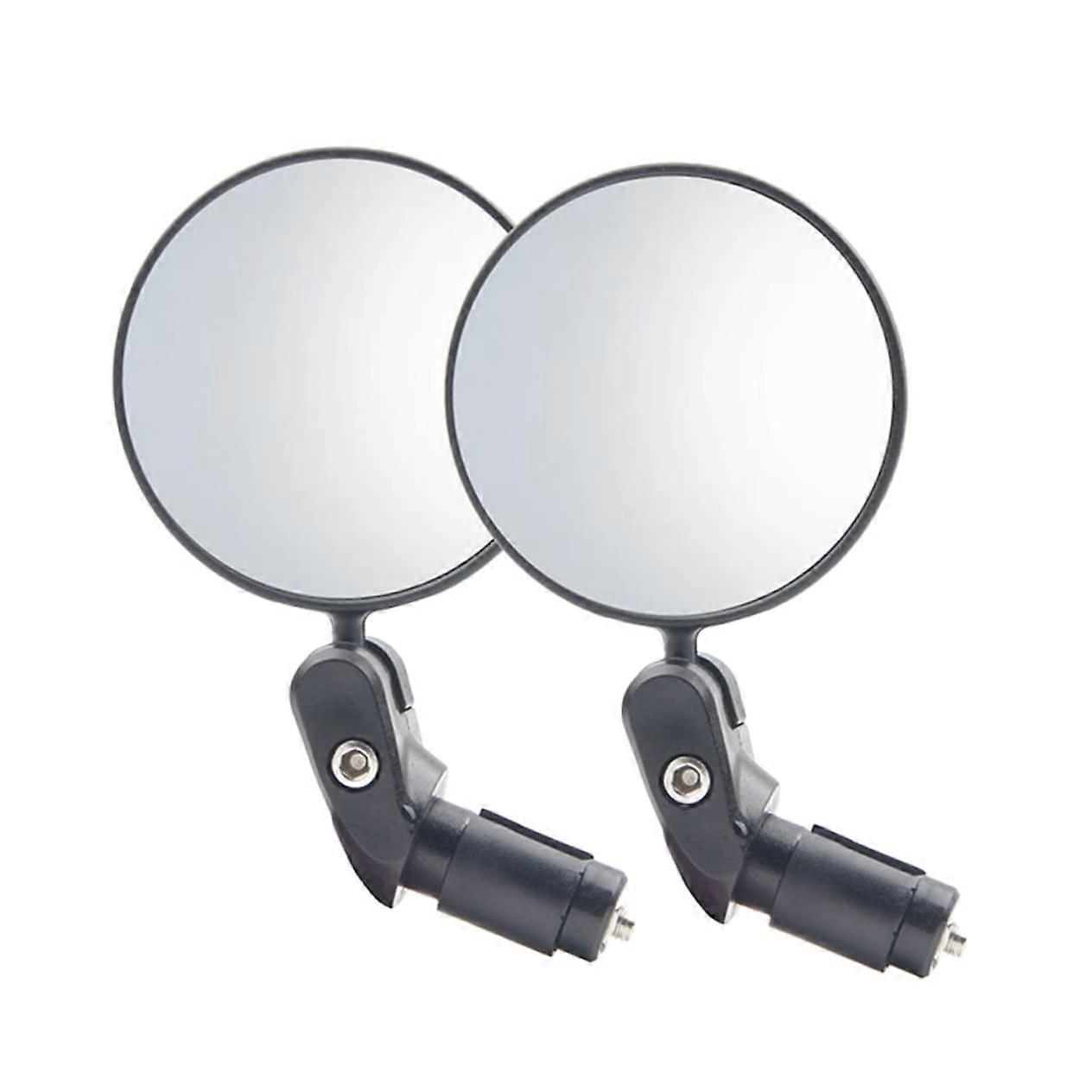 1 Pair Rotatable Bike Mirrors for Mountain Road Bikes with Tools