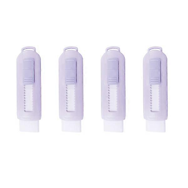 Slidable Telescopic Pen Eraser with Plastic Sleeve, Assorted