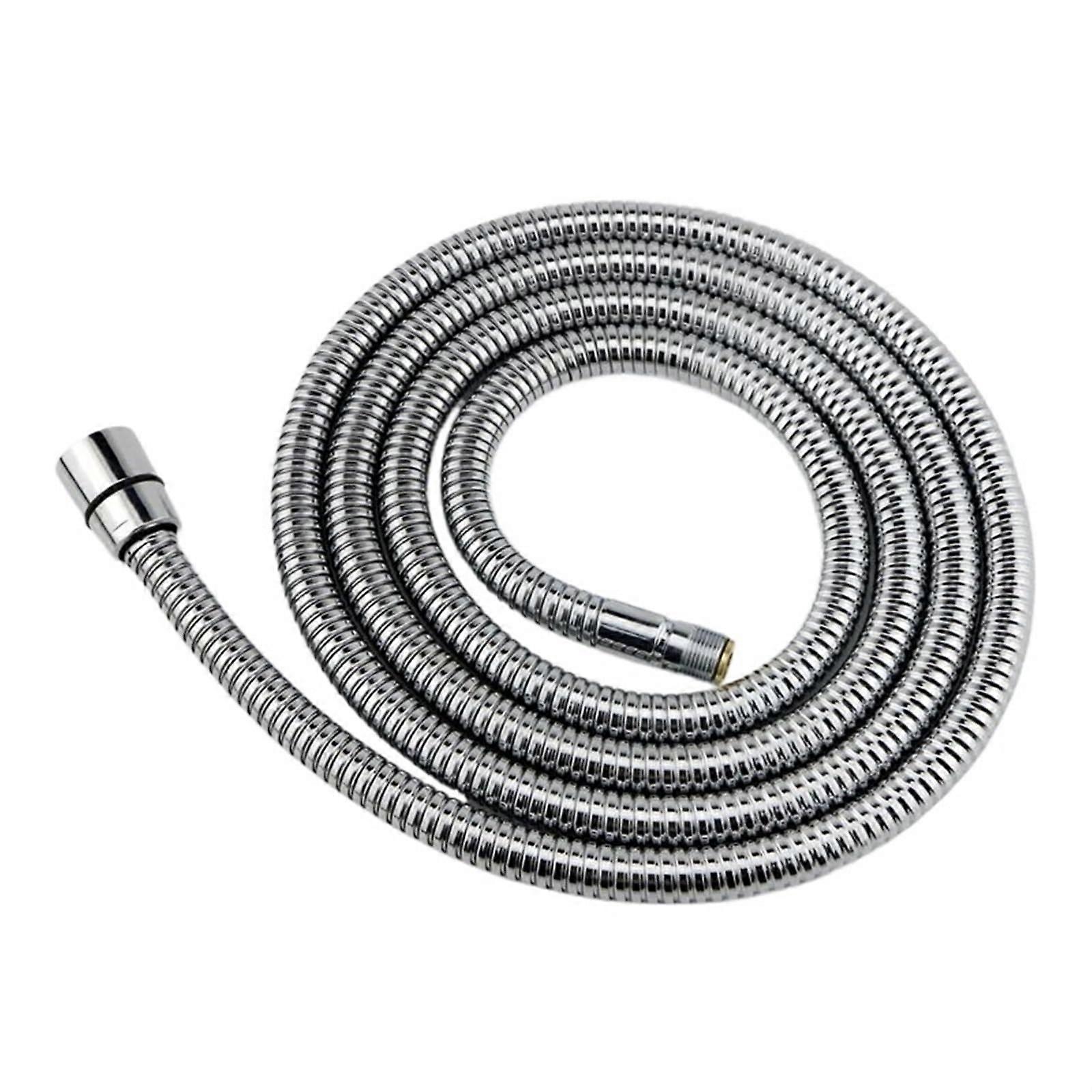 Pull Out Faucet Hose, G1/2 Inch, 304 Stainless Steel, M15 X 1 Mm, 200cm Chrome