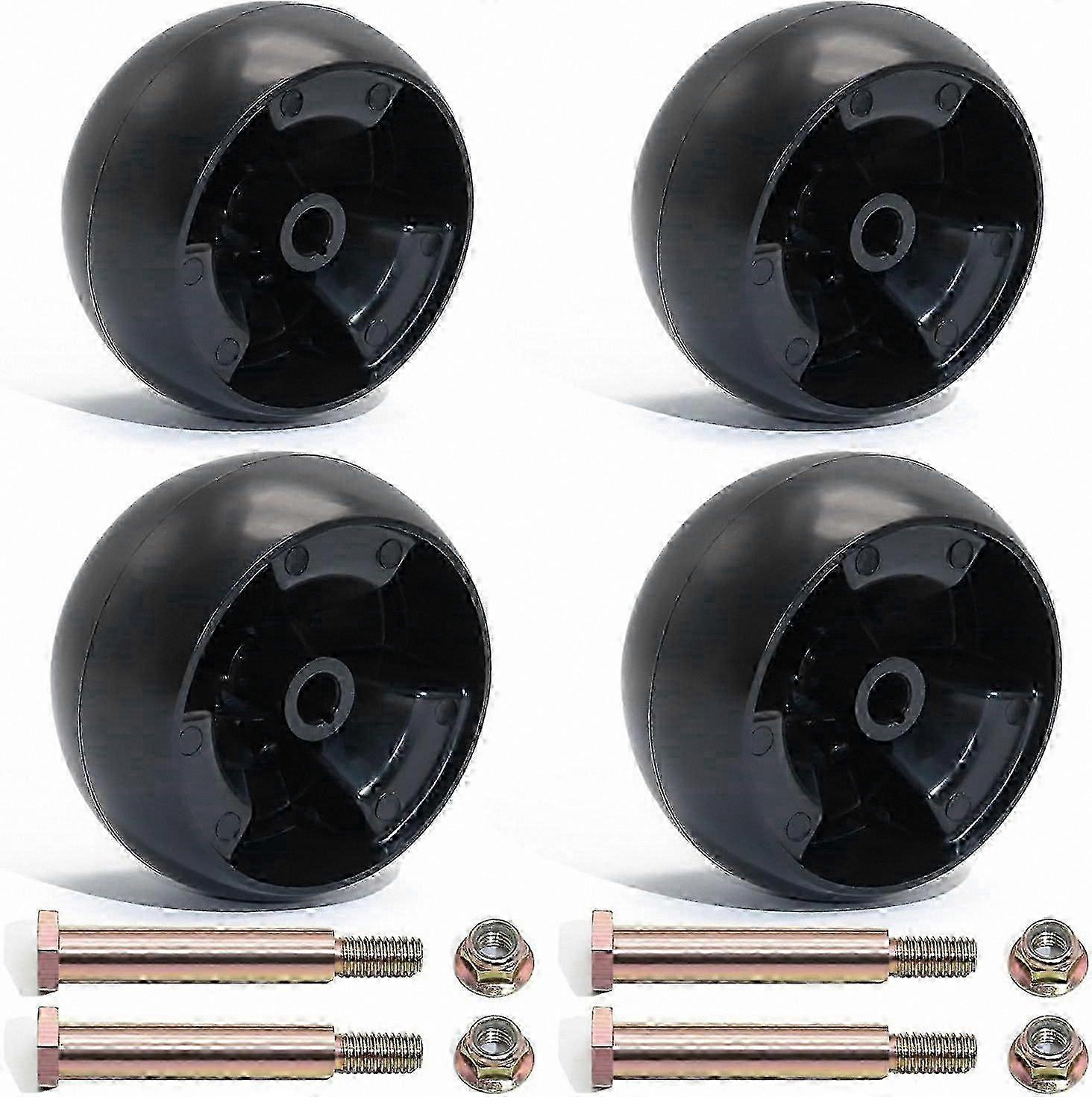 Replacement Wheel Kit for Lawn Mower Deck Wheels Compatible with Cub Models