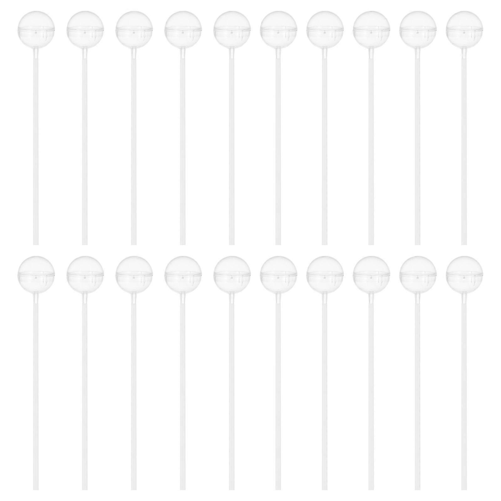 Chocolate Clear Holder for DIY Bouquet Decorations, Reusable Base
