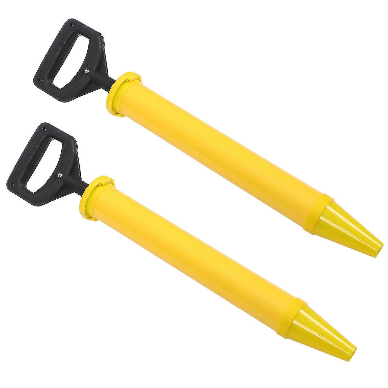 Grout Applicator Tool For Professional Projects 2Pack Yellow Easy-To-Clean Design Filling Cracks Efficiently
