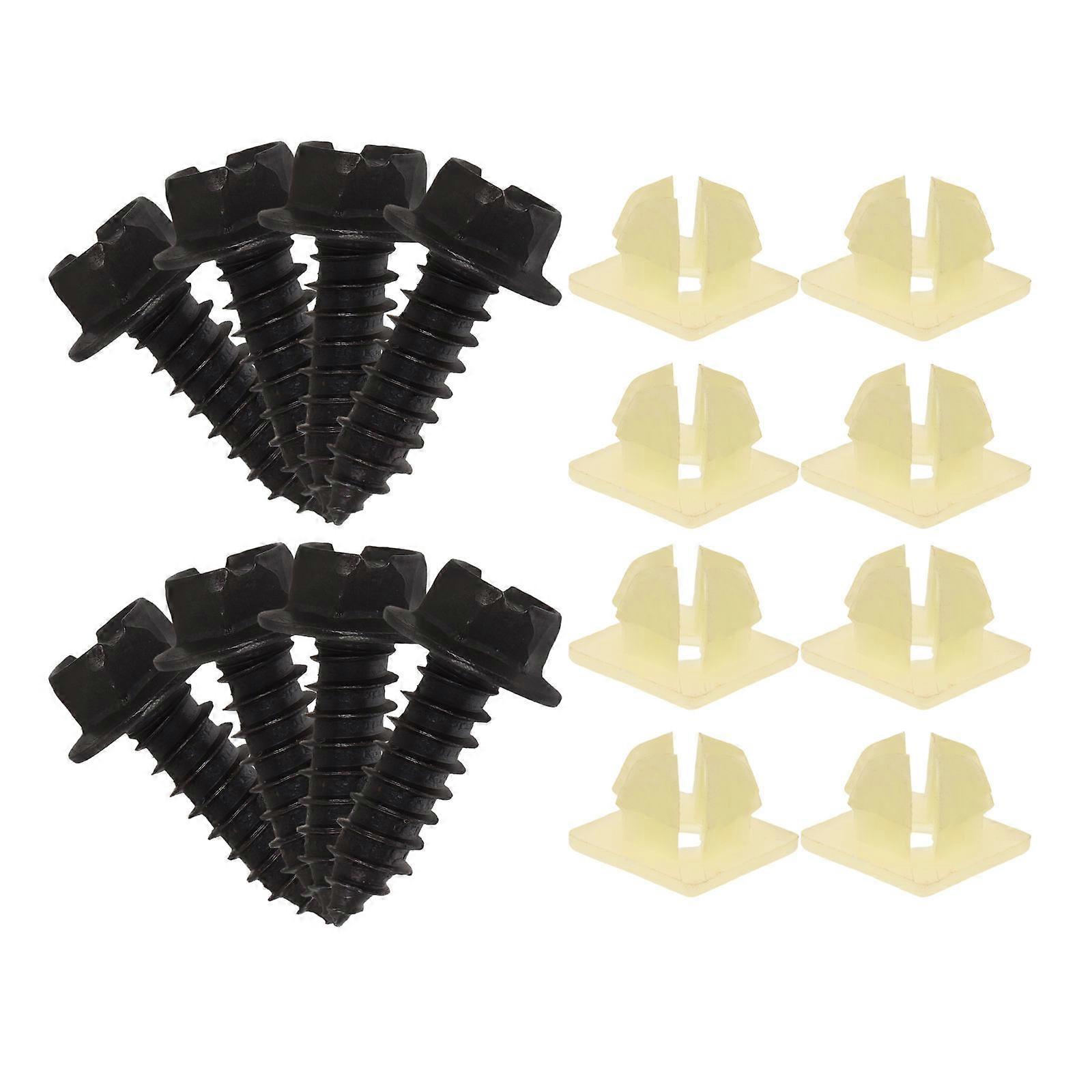 Car Bumper Clip Fasteners Durable Auto Rivet Retainers Body Repair Push Pin Clips Vehicle Trim Fixing Secure Design