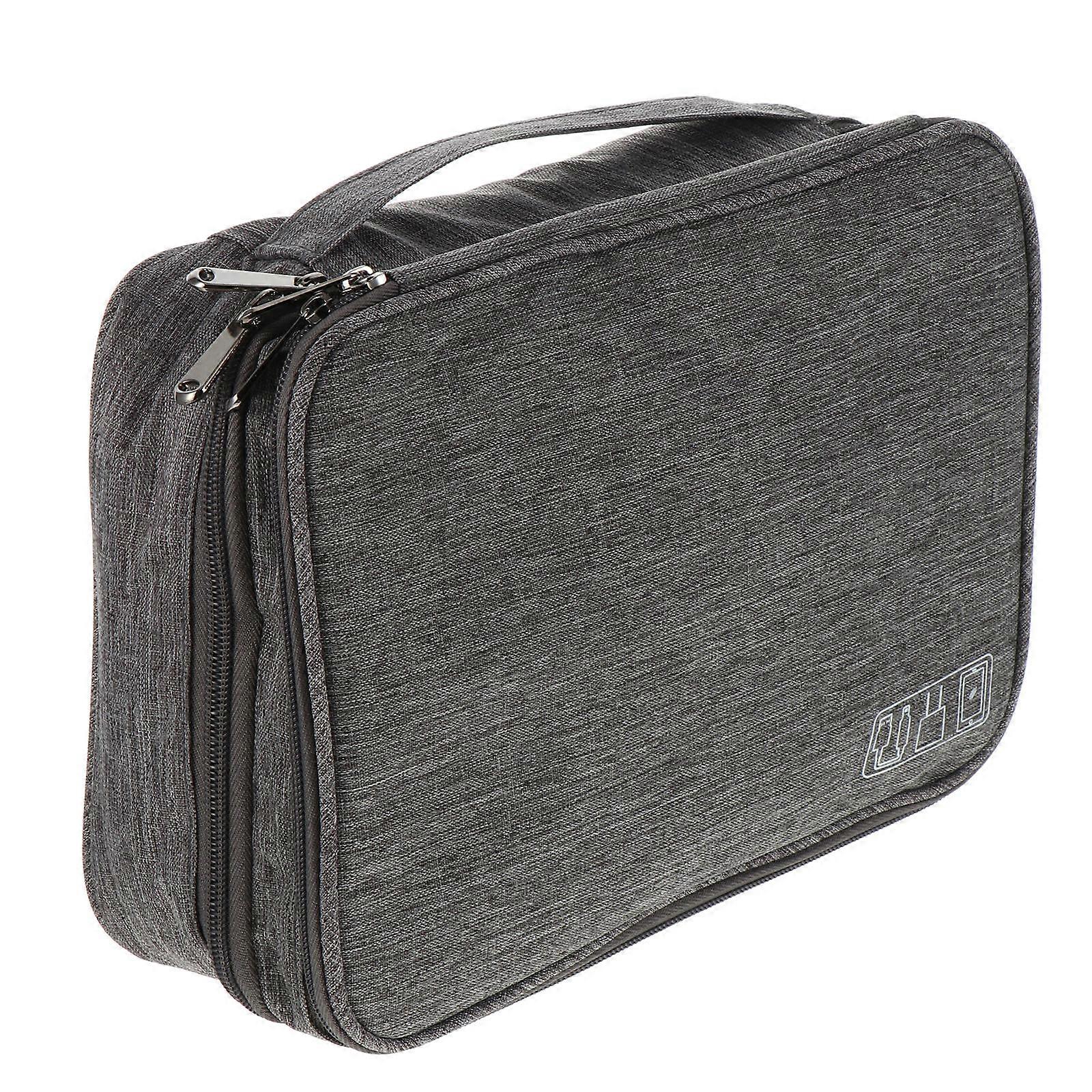 Grey Durable Storage Container with Fine Craftsmanship and Three Layer Design for Organized Storage 1 Pc