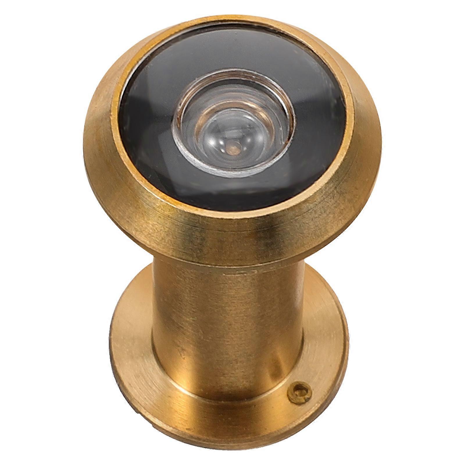 Copper Door Viewer Adjustable for Peephole Clear Wide Angle Front Door Viewer