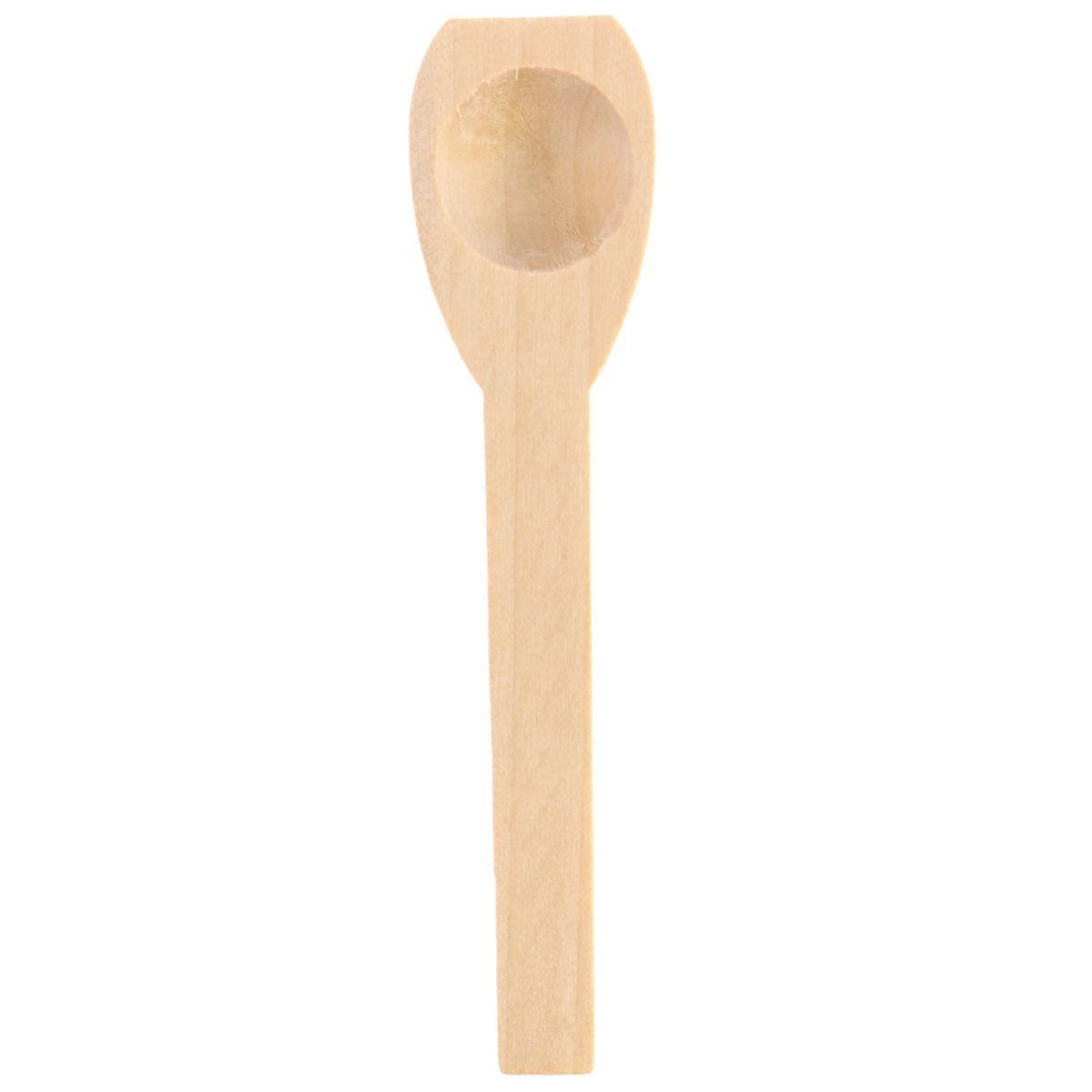 100g Empty ABS Plastic Comestic Jar Pot with Wooden and Spoon