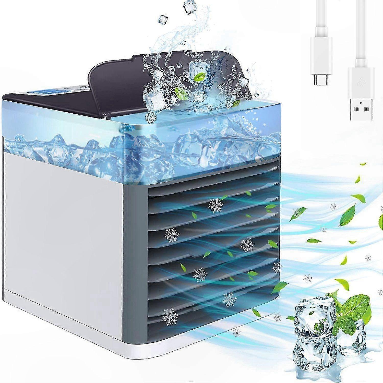3-in-1 Air Cooler Humidifier with Advanced Features and Fan Functionality