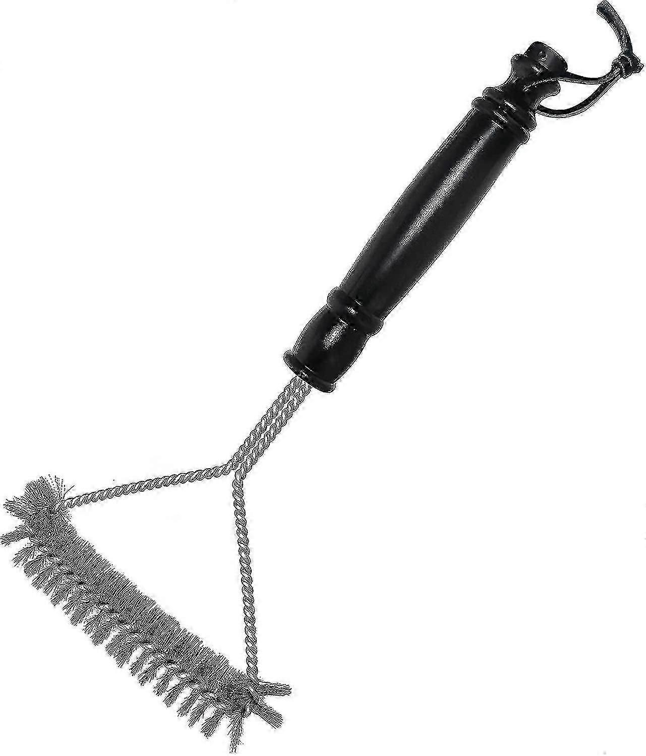 BBQ Grill Brush with Reduced Steel Bristles - Safe and Effective Cleaning Tool (1-Pack)