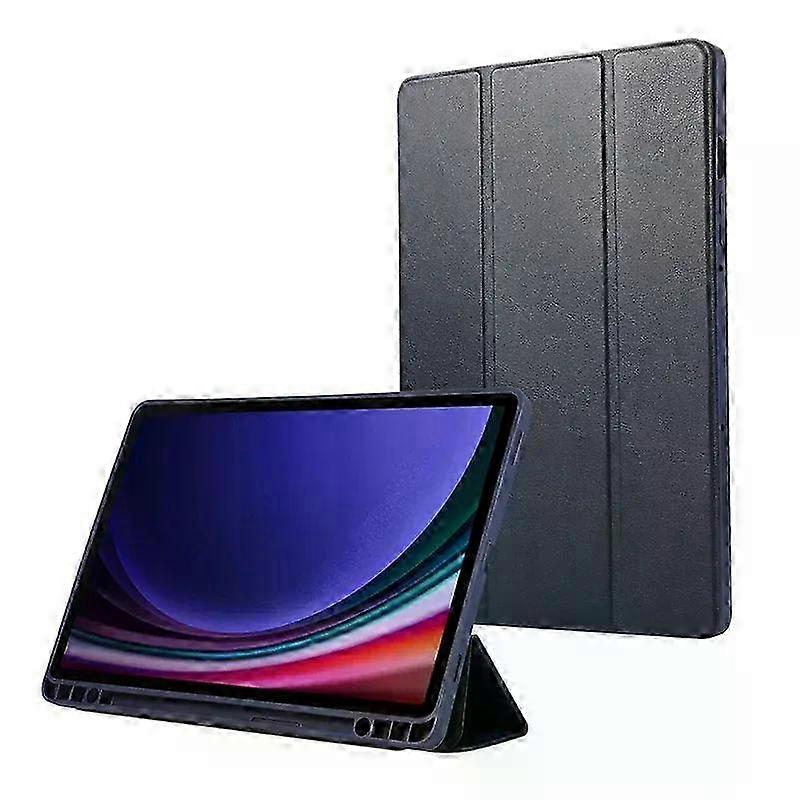 2025 Security Funda Samsung Galaxy Tab S9 FE tokhoz 10,9 hüvelykes PU bőr TPU hátlapi táblagép Galaxy Tab S9 Fe Plus S9 tokhoz tolltartóval