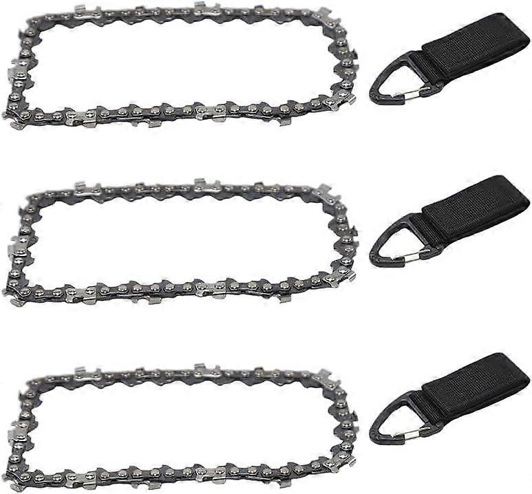 4" GTA 26 Chainsaw Chains 1/4" 28 Training Links, 3 Pieces 1.1mm Mini Chainsaw Chain Accessories for Stihl 36700000028