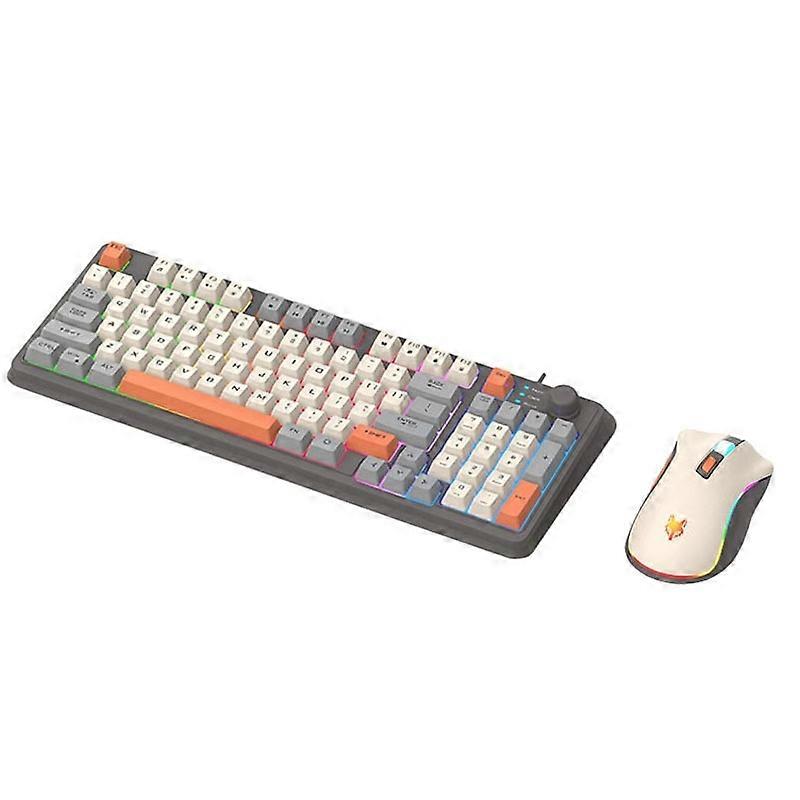 XUNSVFOX K820 Wired Gaming Keyboard And Mouse Set